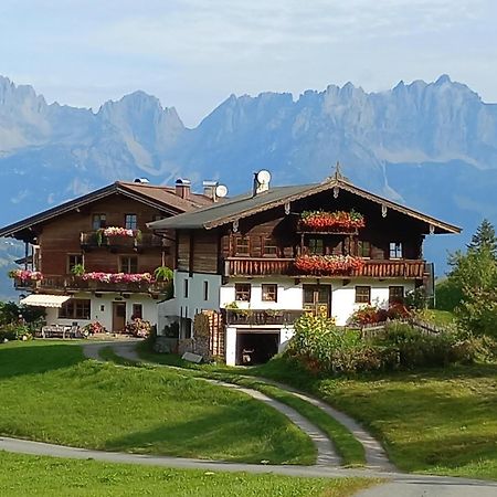 Ferienwohnung Hahnenkammblick Kitzbühel Exterior foto