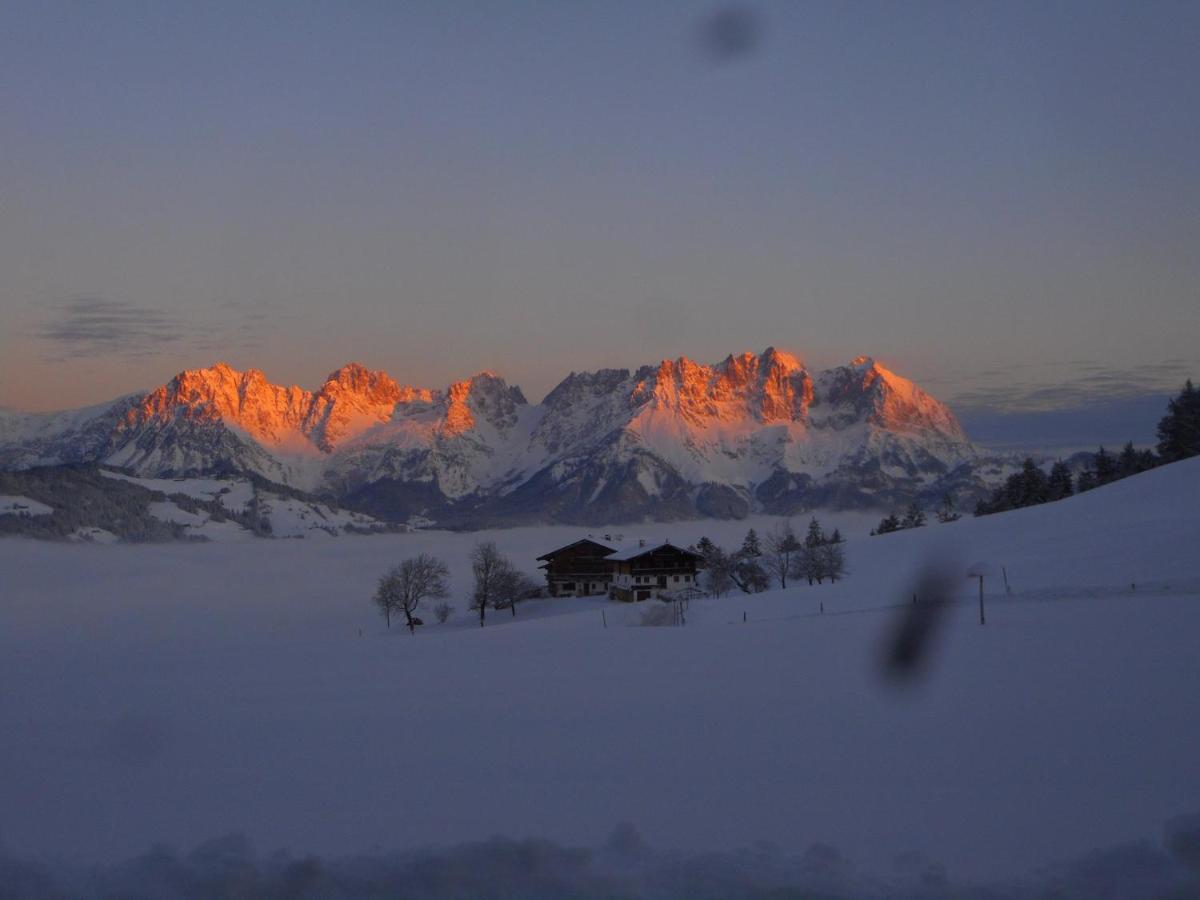 Ferienwohnung Hahnenkammblick Kitzbühel Exterior foto