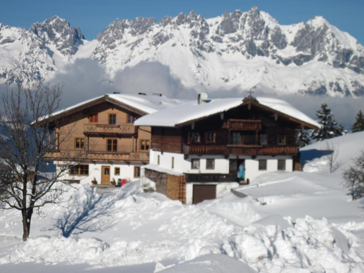 Ferienwohnung Hahnenkammblick Kitzbühel Exterior foto