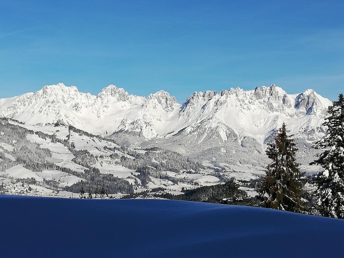 Ferienwohnung Hahnenkammblick Kitzbühel Exterior foto