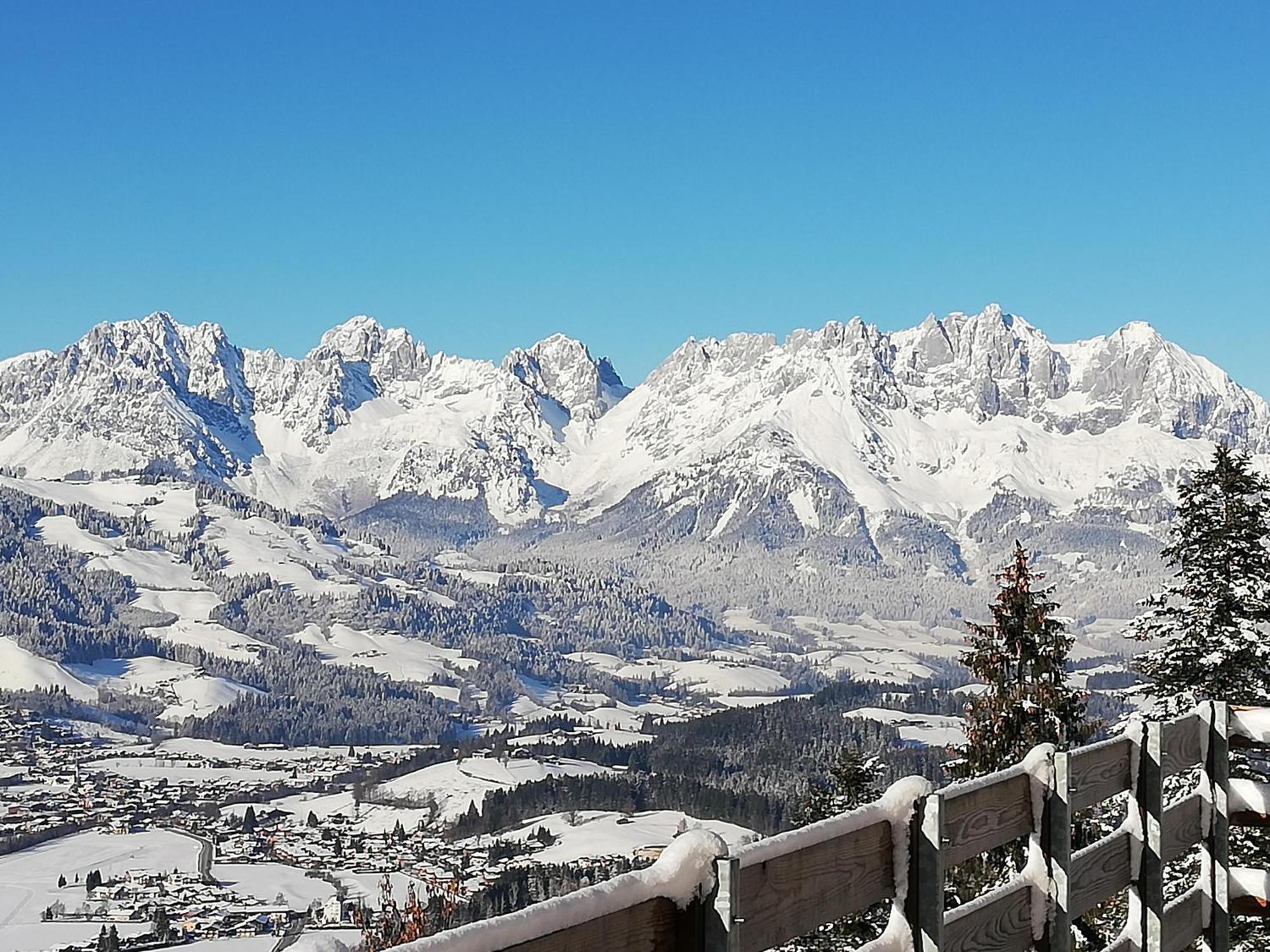 Ferienwohnung Hahnenkammblick Kitzbühel Exterior foto